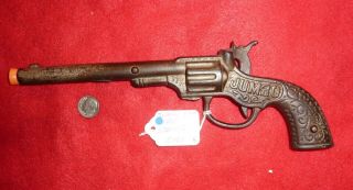 Cast Iron Cap Gun 1895 Antique,  " Jumbo " Three Star Rarity,  Stevens,  C - 8,  Rare