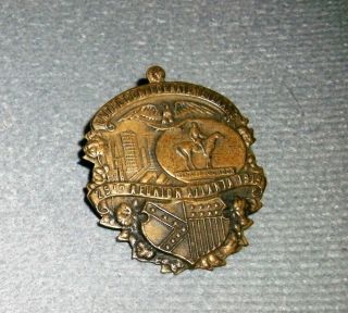 1919 Atlanta Georgia Ucv Confederate Veterans Reunion Medal / Badge