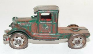 Cast Iron A.  C.  Williams Stake Truck Cab