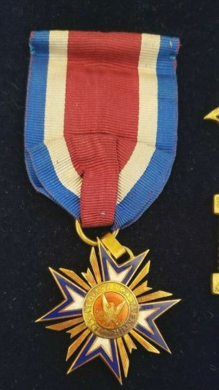 MEGA RARE Civil War POW Survivor Medal & Exquisite 5th Corps Badge,  Research 7