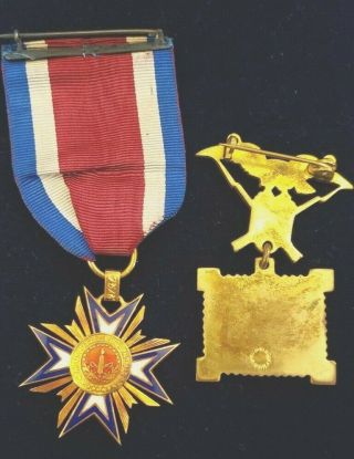 MEGA RARE Civil War POW Survivor Medal & Exquisite 5th Corps Badge,  Research 8