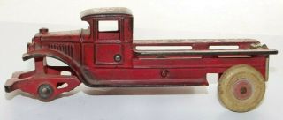 Kenton Cast Iron Cement Truck Cab & Chassis For Restoration