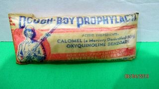 Vintage Medicine,  Dough - Boy Prophylactic Package Ww I Military