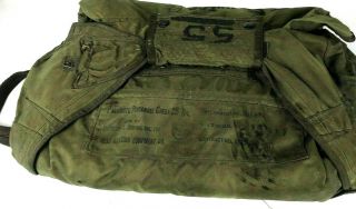 Usaf - 51 28 Foot Chest Pack Parachute/ Reserve Parachute - Bag Only
