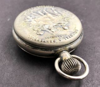 1905 18s Ingersoll Lewis & Clark Centennial Exposition Antique Pocket Watch OF 6