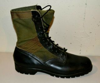 Vietnam Combat Jungle Boots Spike Protective December 1966 Size 9W 4