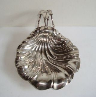 Art Nouveau Wmf Silver Plated Ivy Leaf Bonbon Or Soap Dish Bowl Jugendstil