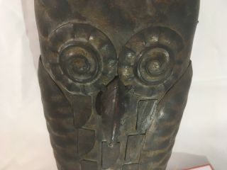 Foreside Home and Garden Metal Hoot Owl Figurine 4