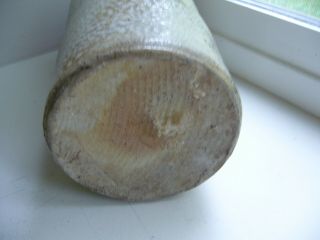 Stoneware Bottle AW.  MASON PALMER DEPOT No Cracks Or Chips.  Mass. 5