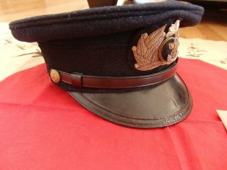 Antique Japanese World War 2 WW2 Imperial Japan Navy Officer Hat Cap w/photo 4