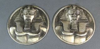 Art Deco Egyptian Revival Pharaoh Tutankhamun King Tut Sphinx Plaques Furniture
