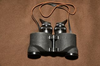 WW2 US NAVY Mk.  43 SARD 6x42 Wide Field Binoculars brilliant view Case 2