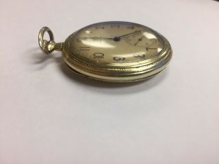 14K Gold Hamilton Pocket Watch,  23j,  920,  Sz 12s,  As - Is 2