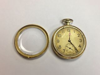 14K Gold Hamilton Pocket Watch,  23j,  920,  Sz 12s,  As - Is 5
