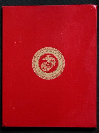 Vtg 70s Bronze Star Medal Certificate Write Up Usmc Us Military Navy Vietnam War
