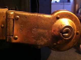 1 Antique T907 Trunk Keys,  Steamer,  Old,  Vintage,  Key,  Rare,  Trunks,  Foot Locker 2