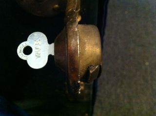 1 Antique T907 Trunk Keys,  Steamer,  Old,  Vintage,  Key,  Rare,  Trunks,  Foot Locker 4