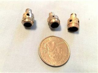 3 Different Windproof Burner Tips For Miners Carbide Lamps,  Rare Mining,  Parts