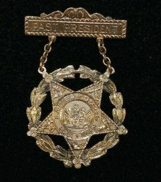 Authentic1914 Gar Ladies Past President Medal