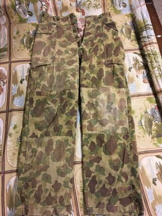 Ww2 Army Hbt Camouflage Trousers