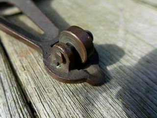 Vintage Brass Door Spring Made By W Newman and Sons Ltd.  Door Closed Very Strong 6