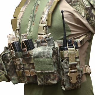 O.  P.  S/UR - TACTICAL FG - XTS FP RADIO POUCH FOR MOTOROLA XTS3000/5000 IN A - TACS FG 5