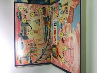 Vintage 1964 Milton Bradley Fireball XL5 Board Game 4422 7