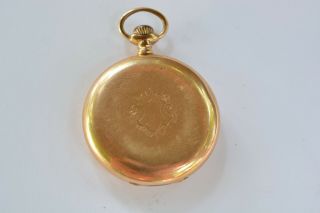 Antique WALTHAM Gold Plated Pocket Watch,  46 mm in size 4
