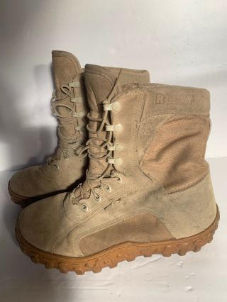 Rocky Brand Rare 101 - 1 S2v Special Ops Tan Gortex Combat Boots Sz 9 W