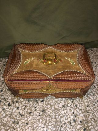 Ornate Tramp Art Box