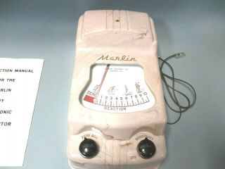 Vintage Marlin Toy Lie Detector 1950 