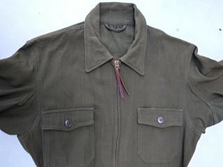 WW2 AN - 6550 Cotton Summer Flight Suit Size Medium 36 Dated 1944 - 5