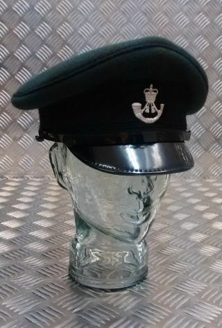 British Army The Rifles Green Parade Dress Hat / Visor Cap Various Sizes
