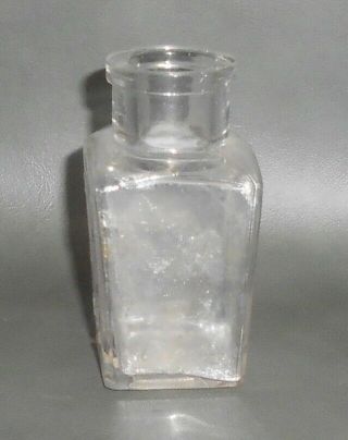 c1890 Antique Dental Bottle Watkins Tooth Powder J R Medical Co Winona MN Minn. 4