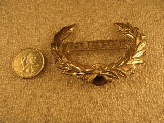 Vintage Guard Hat Badge Grand Army Of The Republic