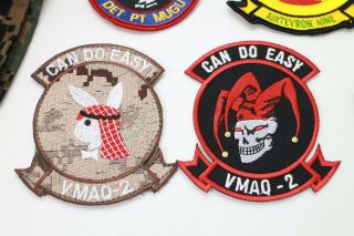 US VX - 9 VMAQ - 2 Pilot Flight Squadron Patches 007 - 3422 3