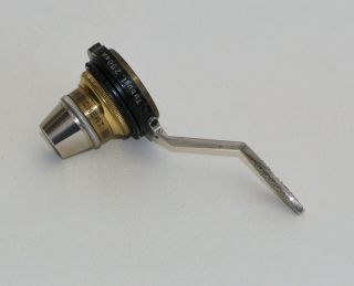 Metallurgical objective lens for brass microscope - C.  Reichert.  2 3