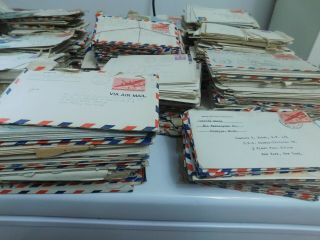 OVER 1000 WWII CORRESPONDENCE LETTERS TO AND FROM CHARLES HOBEL STURGIS MICHIGAN 5
