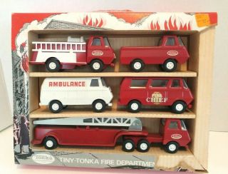 Tiny - Tonka Fire Department Set No.  830