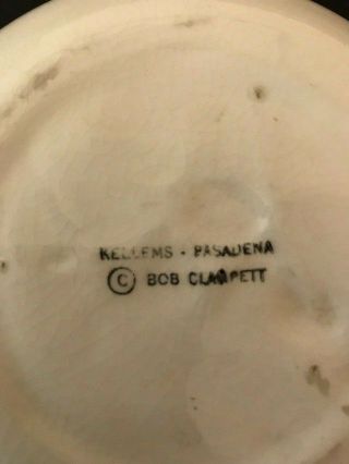 VINTAGE RARE CERAMIC BOWL OF CAPT HUFFENPUFF FROM BEANY AND CECIL TV SHOW 2