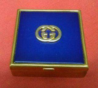 Gucci Pill Box / Dispenser - Vintage - Rare - Authentic - Hand Crafted