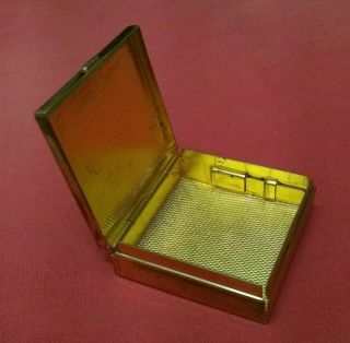 GUCCI PILL BOX / Dispenser - Vintage - Rare - AUTHENTIC - HAND CRAFTED 3