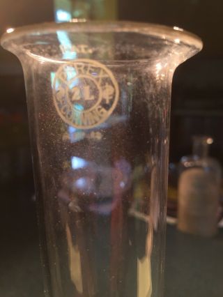 Pyrex Bottle Flask Laboratory 2L Long Neck 12” Vintage 2