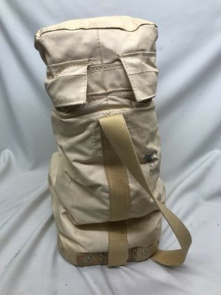 US Military insulated jerry can bag canvas water carry case cooler,  Army tan 4