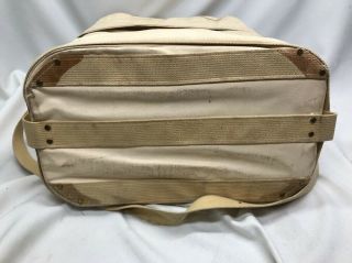 US Military insulated jerry can bag canvas water carry case cooler,  Army tan 5