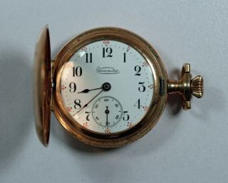 0s Interstate Chronometer –made By Illinois For Sears Runs - 1913 Grade 35 Model 2
