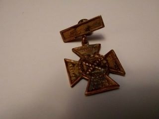 Civil War Southern Cross of Honor Daughters of Confederacy Medal 2