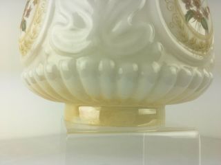Glass Oil Lamp Shade - Vintage - For A Oil Lamp or Converted Lamp 5