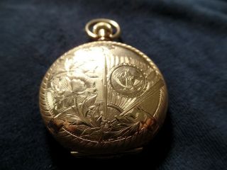 10k - 14k Gold Pocket Watch Nassau Switzerland