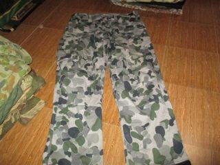 Australia Navy Camo Field Pants Size 100l 1,  Very Good